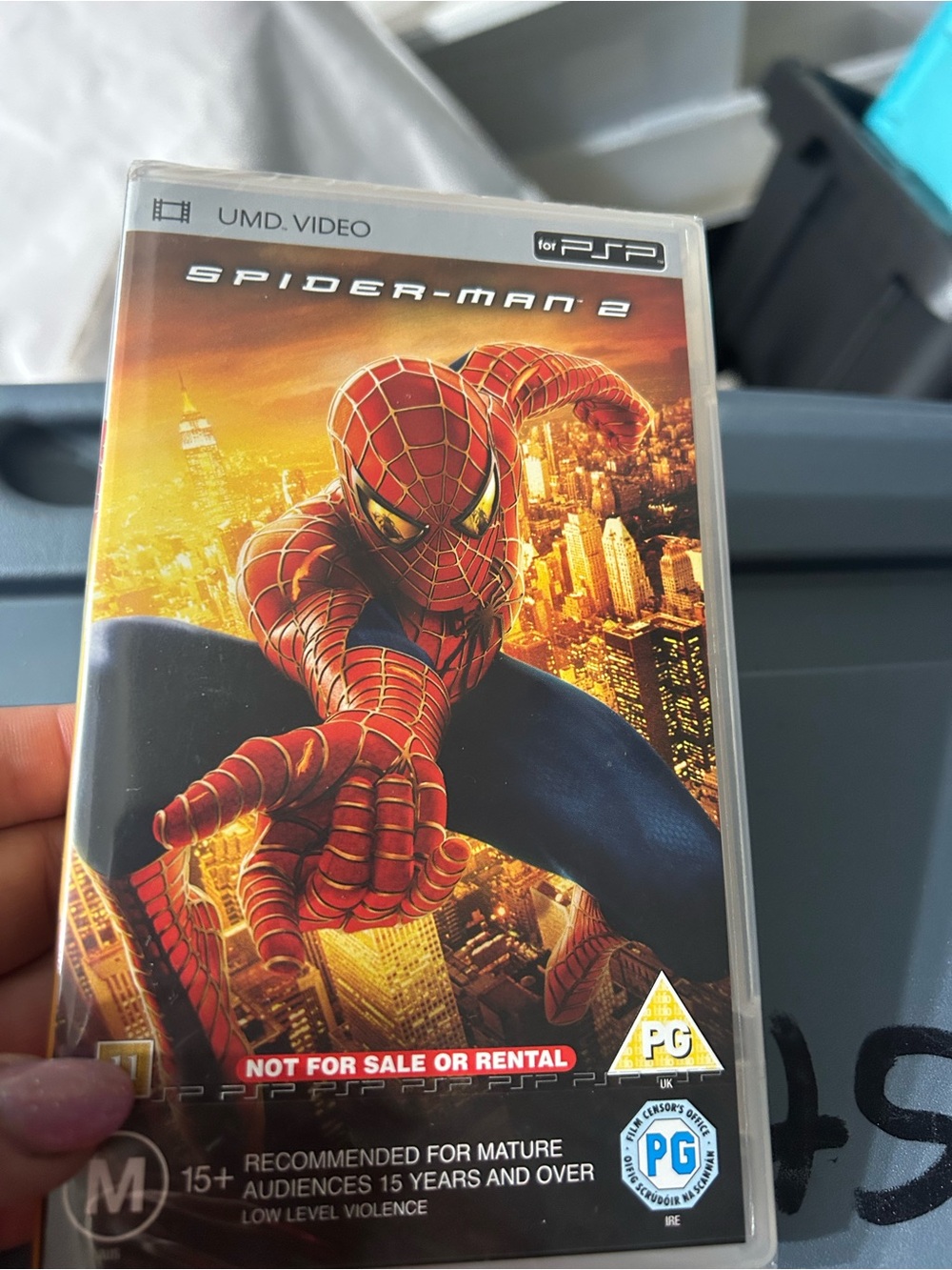 Spider-Man 2 UMD Video for PSP - Red & Blue Cover.  Sealed